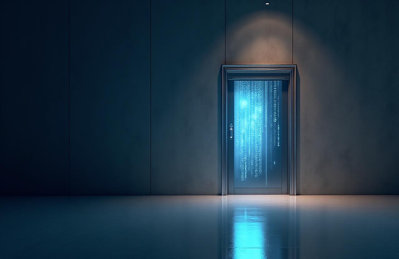 Secure financial data protection concept