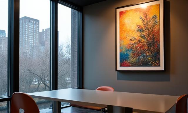 Modern workspace on Vanderbilt Avenue